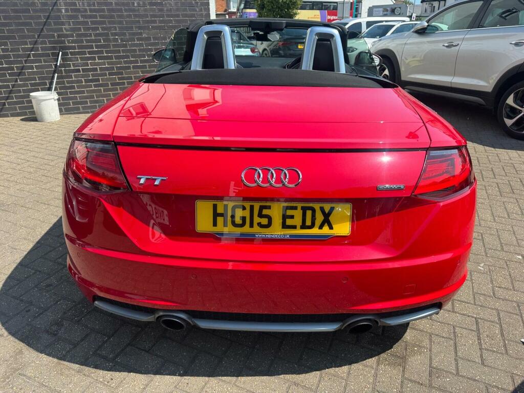 Audi TT Convertible 2.0 Tfsi S Line Roadster S Tronic Quat Red #6