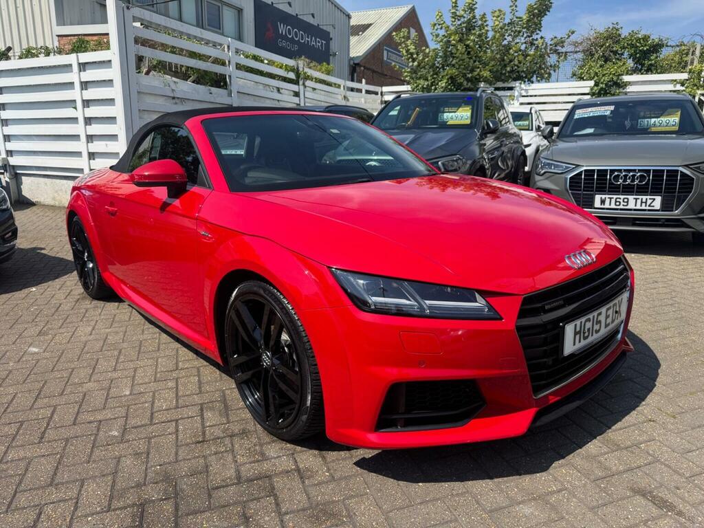 Audi TT Convertible 2.0 Tfsi S Line Roadster S Tronic Quat Red #2