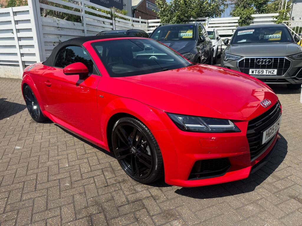 Audi TT Convertible 2.0 Tfsi S Line Roadster S Tronic Quat Red #3