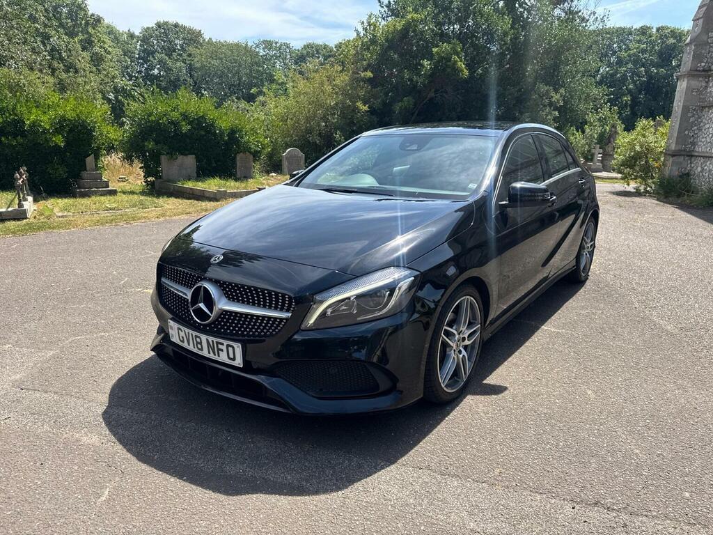 Mercedes-Benz A Class Hatchback 2.1 A200d Amg Line Premium 7G-dct Euro GV18NFO Black #6
