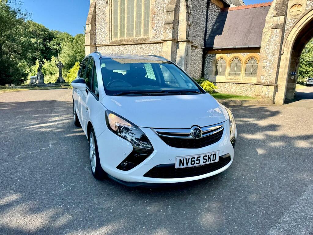 Vauxhall Zafira Tourer Mpv 1.4I Turbo Sri Euro 6 201565 White #4