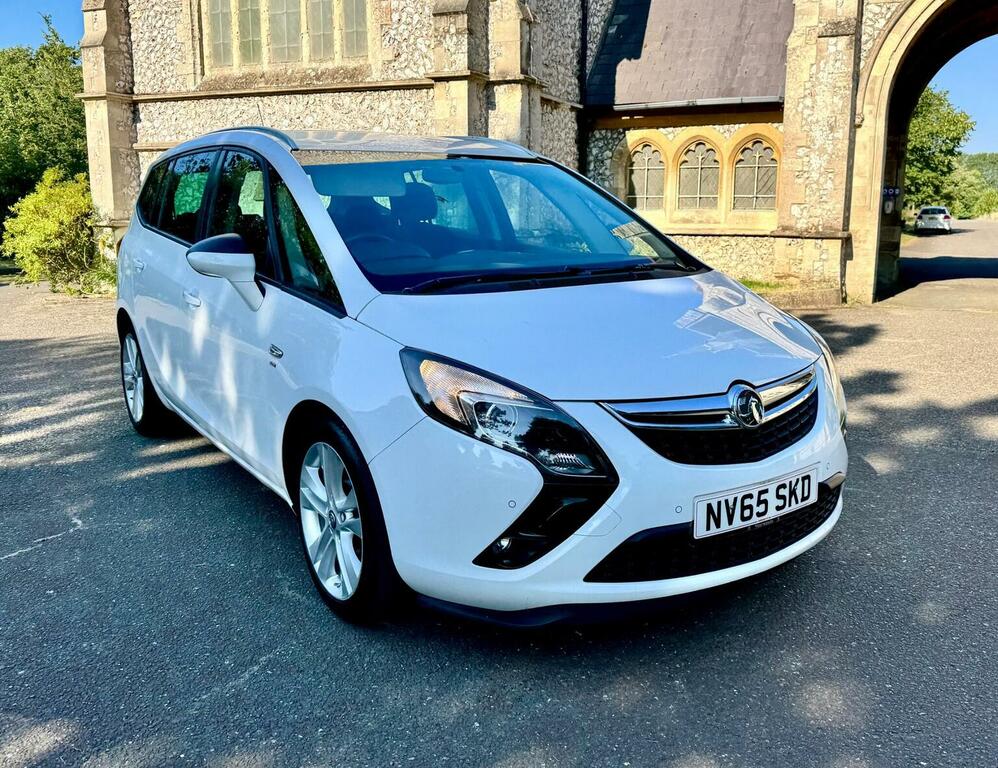 Vauxhall Zafira Tourer Mpv 1.4I Turbo Sri Euro 6 201565 White #5