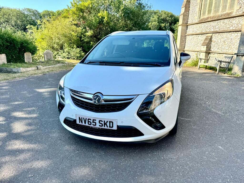 Vauxhall Zafira Tourer Mpv 1.4I Turbo Sri Euro 6 201565 White