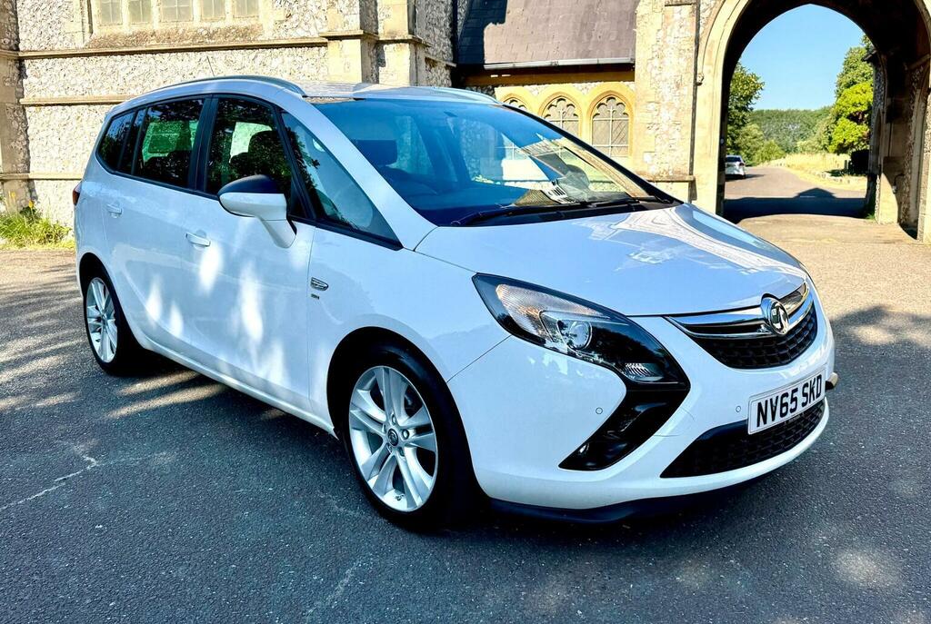 Vauxhall Zafira Tourer Mpv 1.4I Turbo Sri Euro 6 201565 White #6