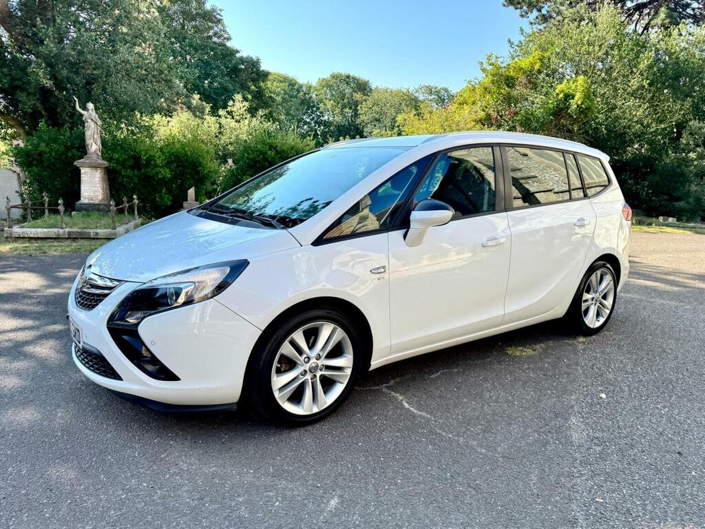 Vauxhall Zafira Tourer Mpv 1.4I Turbo Sri Euro 6 201565 White #2