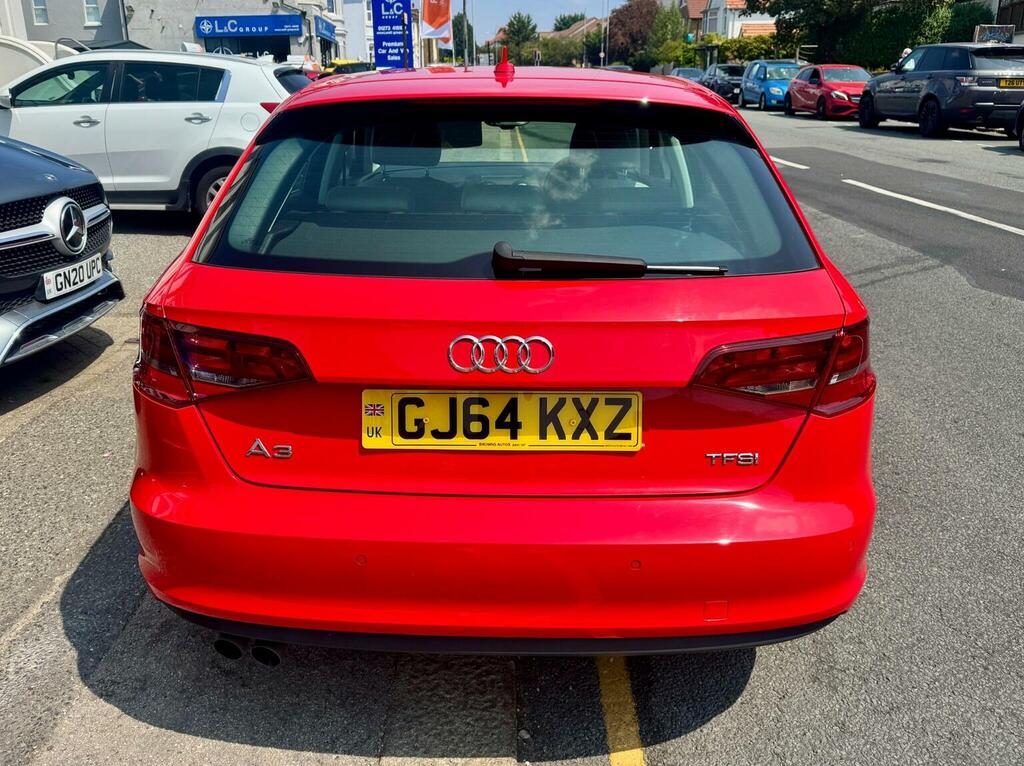 Audi A3 Hatchback 1.4 Tfsi Cod Se Sportback S Tronic Euro GJ64KXZ Red #6
