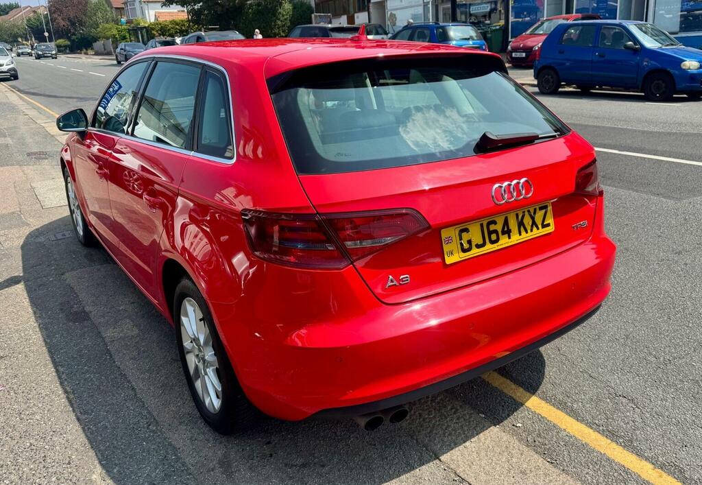 Audi A3 Hatchback 1.4 Tfsi Cod Se Sportback S Tronic Euro GJ64KXZ Red #5