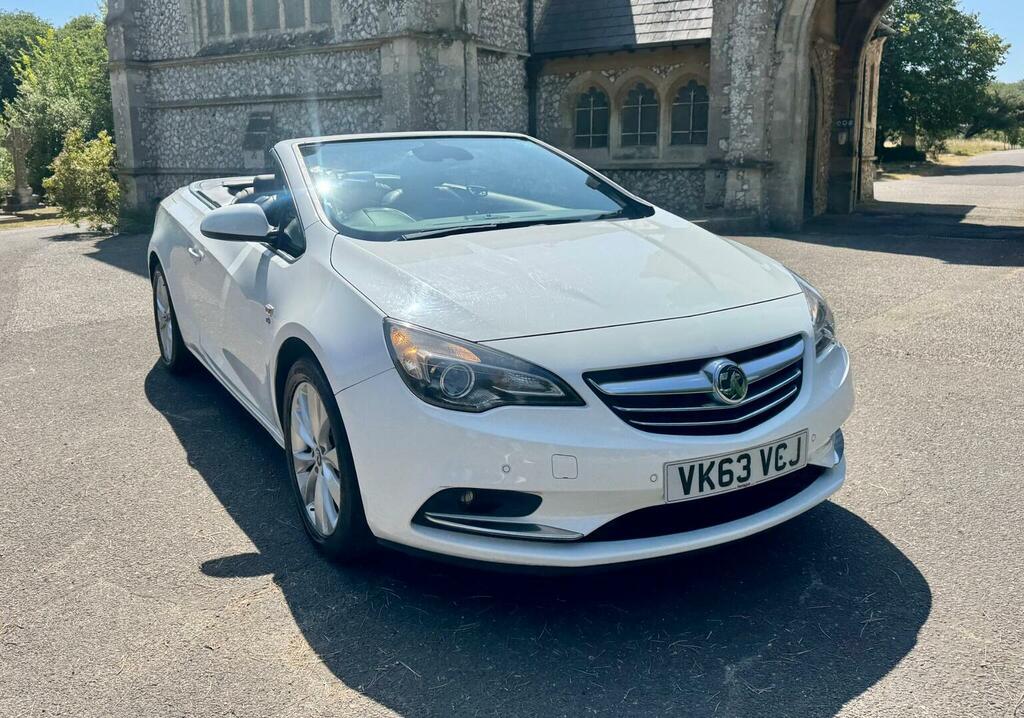 Vauxhall Cascada Convertible 2.0 Cdti Elite Euro 5 Ss 2013 White #5