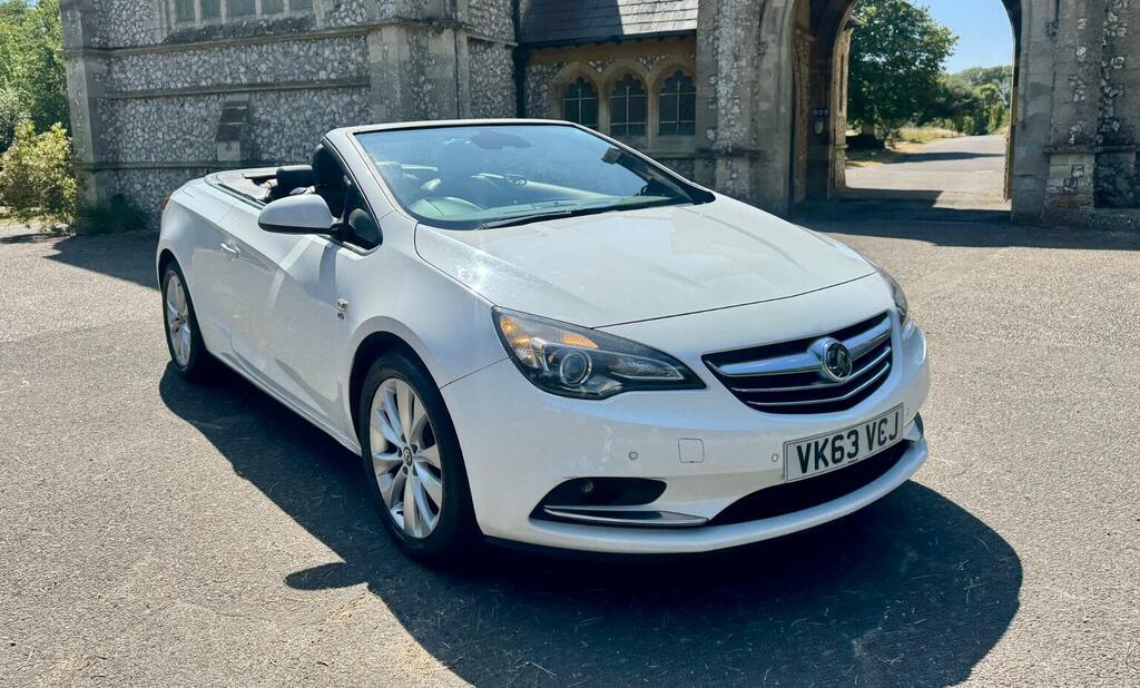 Vauxhall Cascada Convertible 2.0 Cdti Elite Euro 5 Ss 2013 White #6