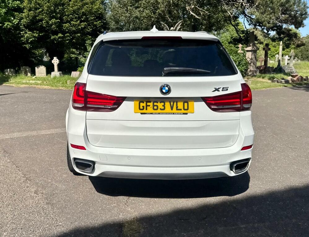 BMW X5 Xdrive30d M Sport White #13