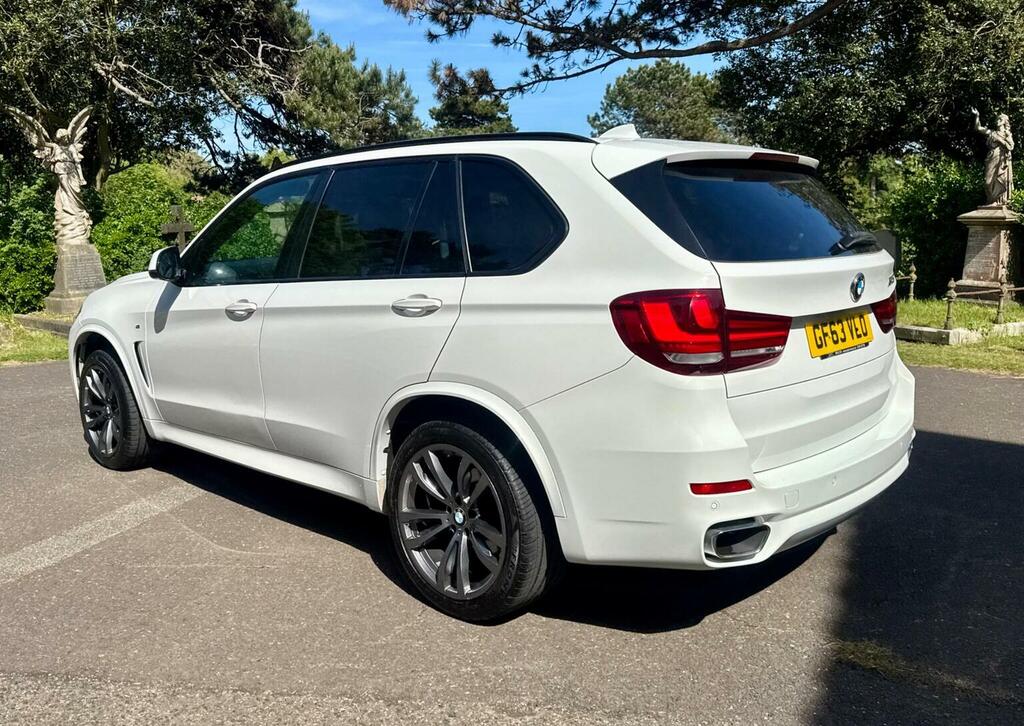 BMW X5 Xdrive30d M Sport White #9