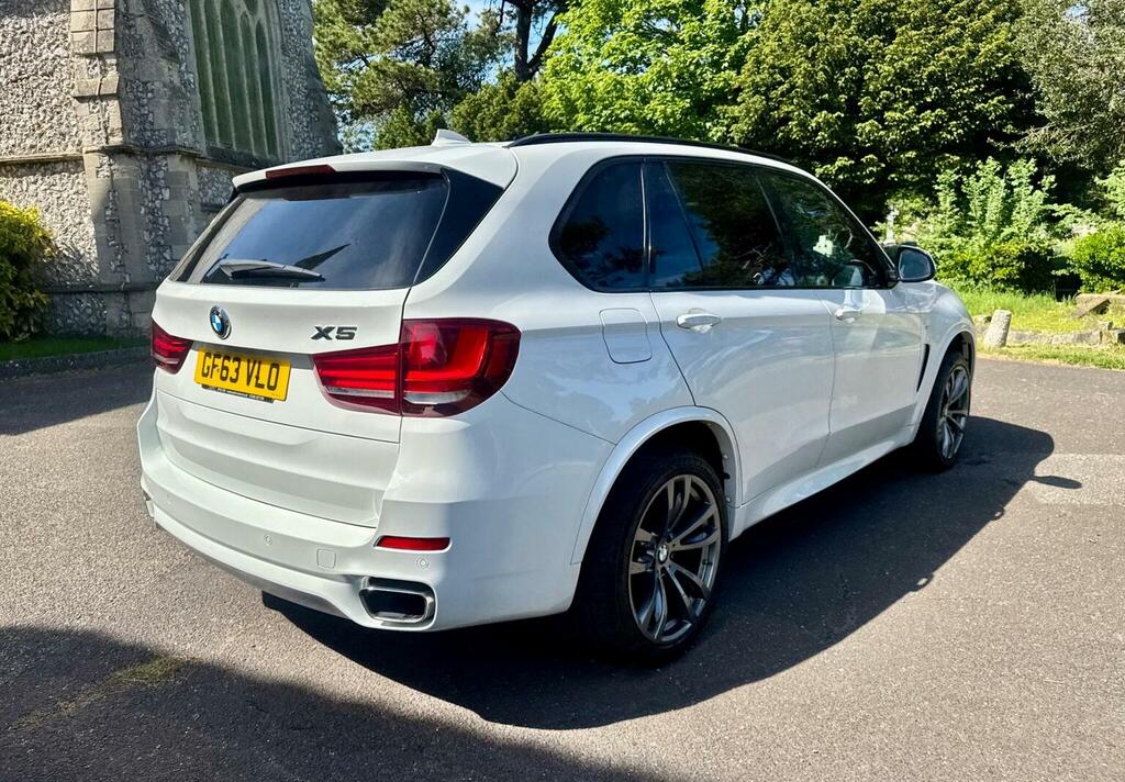 BMW X5 Xdrive30d M Sport White #18