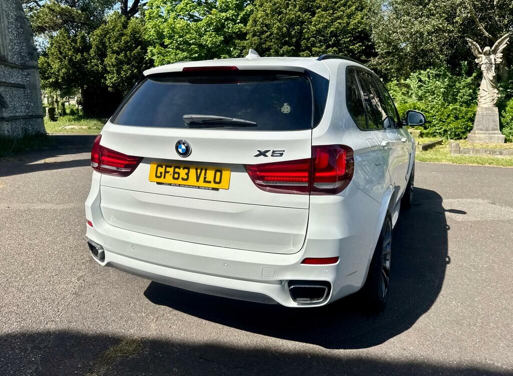 BMW X5 Xdrive30d M Sport White #19