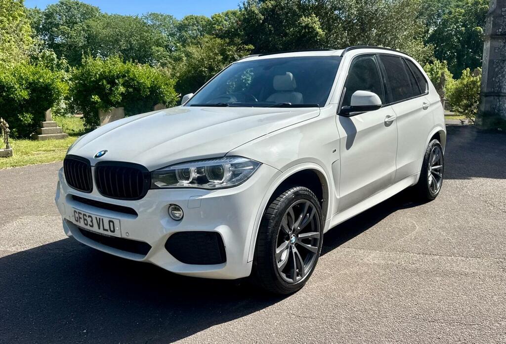 BMW X5 Xdrive30d M Sport White #7