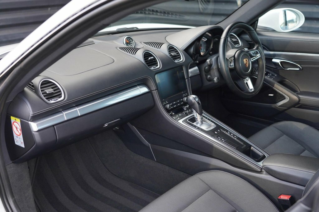 Porsche 718 Cayman 2.5T S Pdk Euro 6 Ss White #4