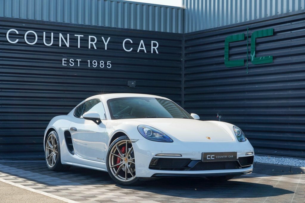 Porsche 718 Cayman 2.5T S Pdk Euro 6 Ss White