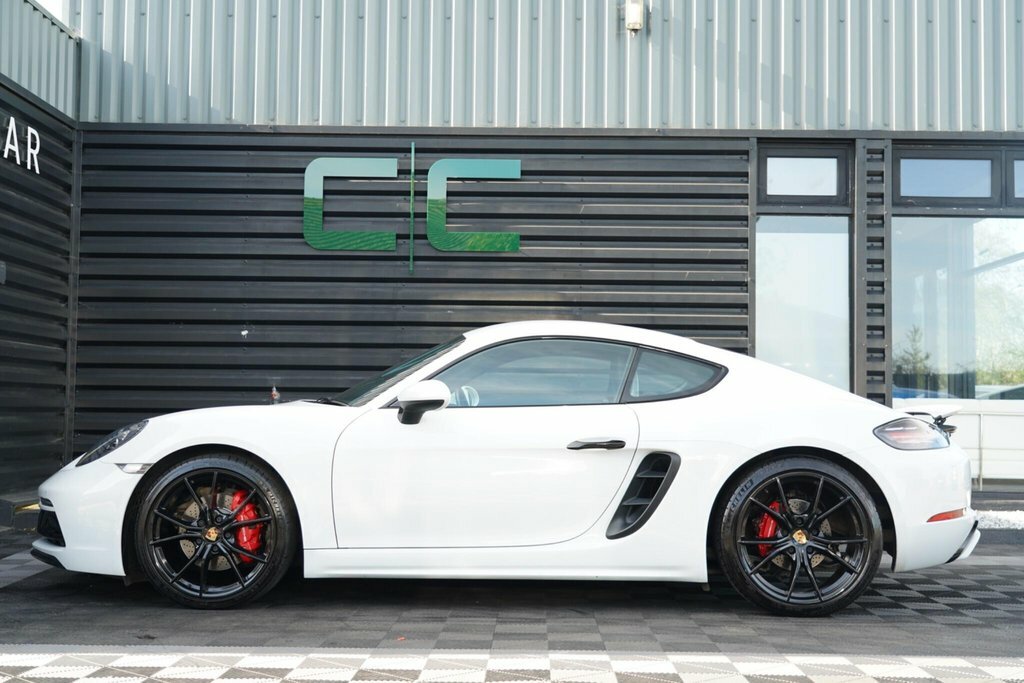 Porsche 718 Cayman 2.5T S Pdk Euro 6 Ss White #2