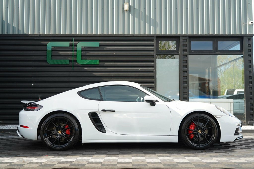 Porsche 718 Cayman 2.5T S Pdk Euro 6 Ss White
