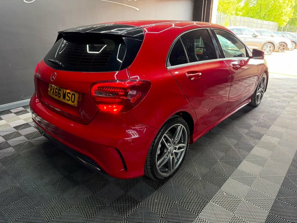 Mercedes-Benz A Class 1.5 A180d Amg Line Executive Hatchback Diese PX66WSO Red #4