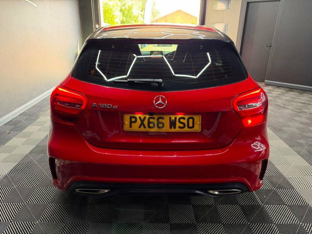 Mercedes-Benz A Class 1.5 A180d Amg Line Executive Hatchback Diese Red #6