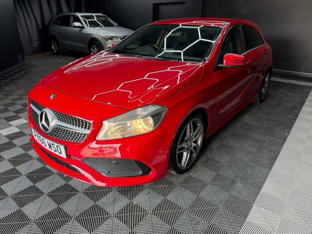 Mercedes-Benz A Class 1.5 A180d Amg Line Executive Hatchback Diese PX66WSO Red #6