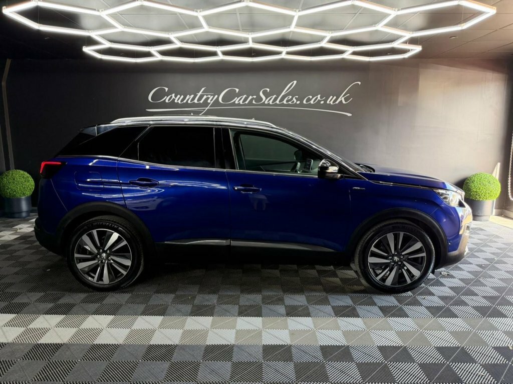 Peugeot 3008 1.2 Puretech Gt Line Suv Euro 6 NK67XKN Blue #2