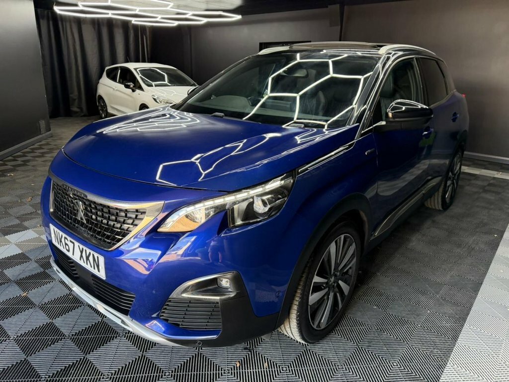 Peugeot 3008 1.2 Puretech Gt Line Suv Euro 6 NK67XKN Blue #5