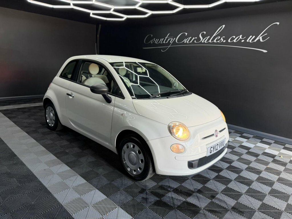 Fiat 500 1.2 Pop Hatchback Euro 4 69 Bhp White