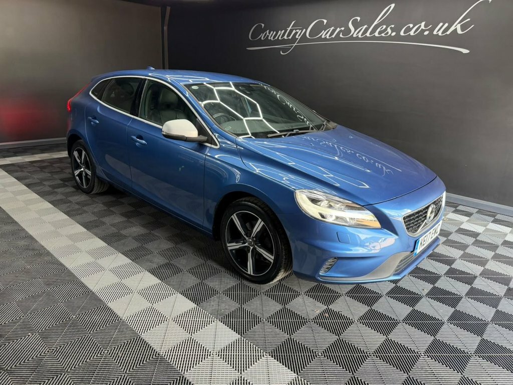 Volvo V40 2.0 D2 R-design Nav Plus Hatchback Manu Blue