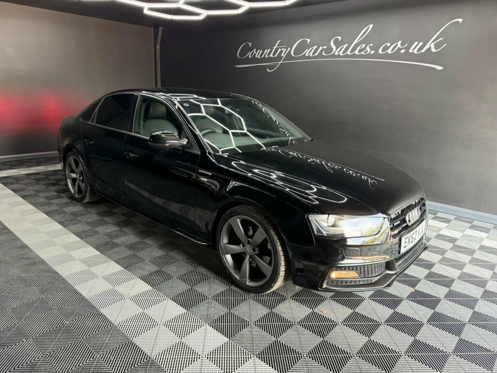Audi A4 1.8 Tfsi Black Edition Saloon Multitron Black