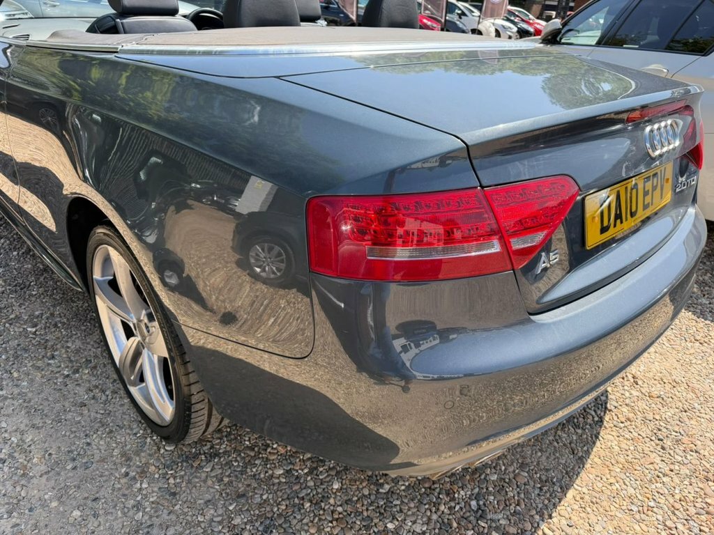 Audi A5 2.0 Tdi S Line Special Edition Euro 5 Ss Grey #24