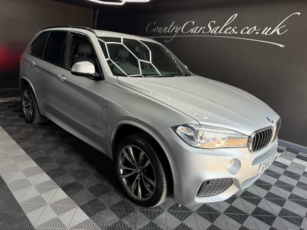 BMW X5 3.0 30D M Sport Suv Xdrive Euro 6 Silver