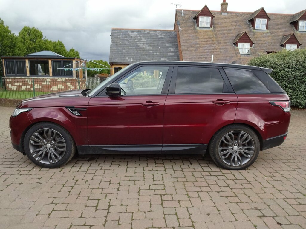Land Rover Range Rover Sport Hse Dynamic BX15ULJ Red #4