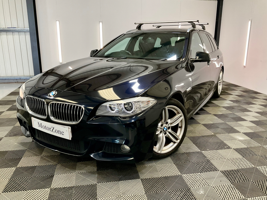 BMW 5 Series 2.0 520D M Sport Touring Euro 5 S Black