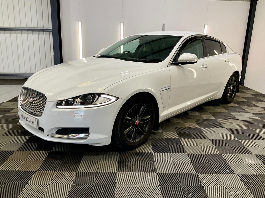 Jaguar XF 2.2D Luxury Saloon Euro 5 Ss 2 White #4