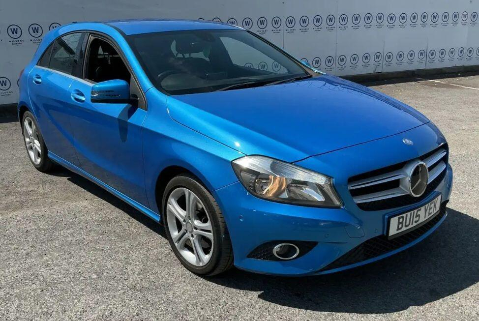 Mercedes-Benz A Class 1.6 Sport Edition Euro 6 Ss Blue