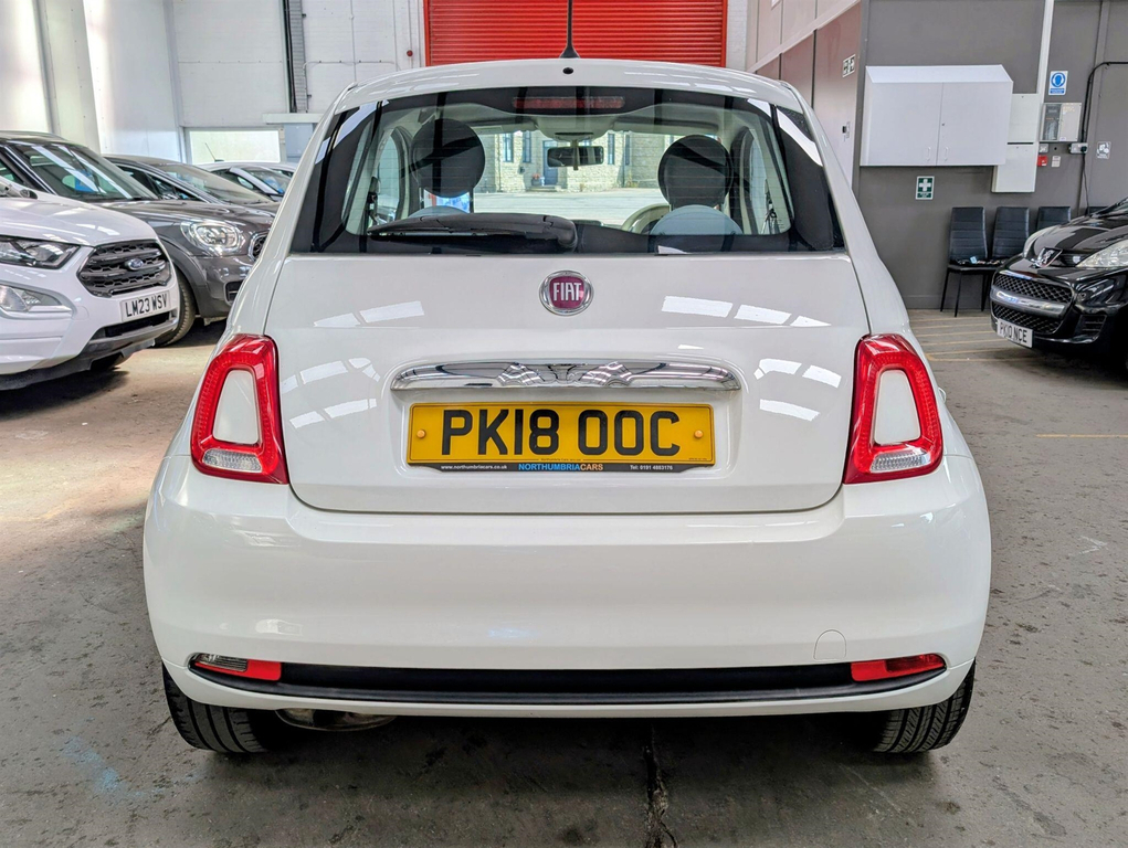 Fiat 500 1.2 Eco Pop Star Euro 6 Ss PK18OOC White #4