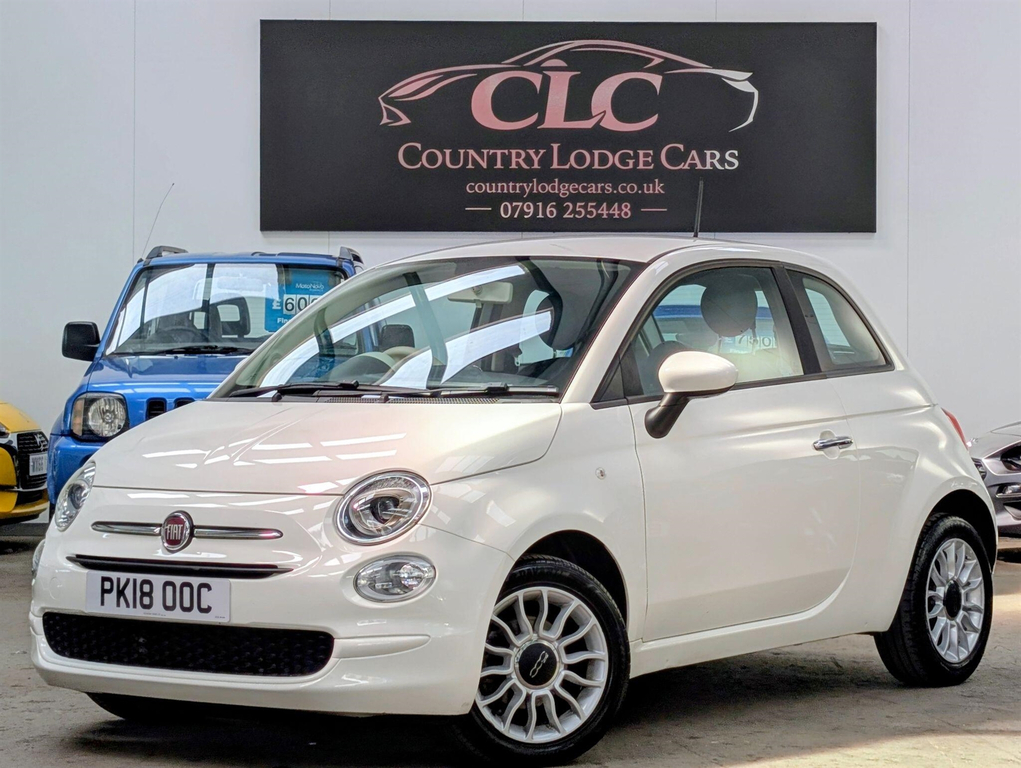 Fiat 500 1.2 Eco Pop Star Euro 6 Ss PK18OOC White #3
