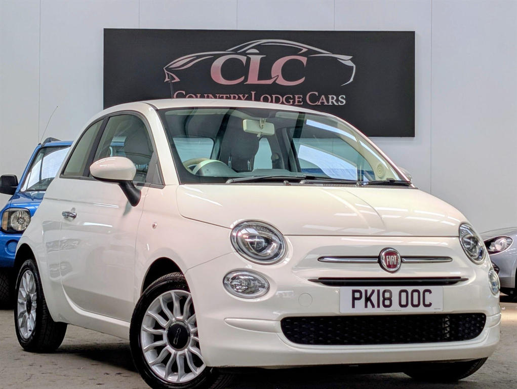 Fiat 500 1.2 Eco Pop Star Euro 6 Ss PK18OOC White