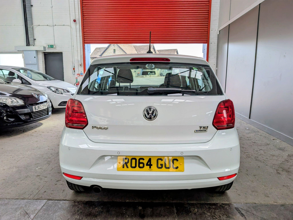 Volkswagen Polo 1.2 Tsi Bluemotion Tech Se Euro 6 Ss White #3