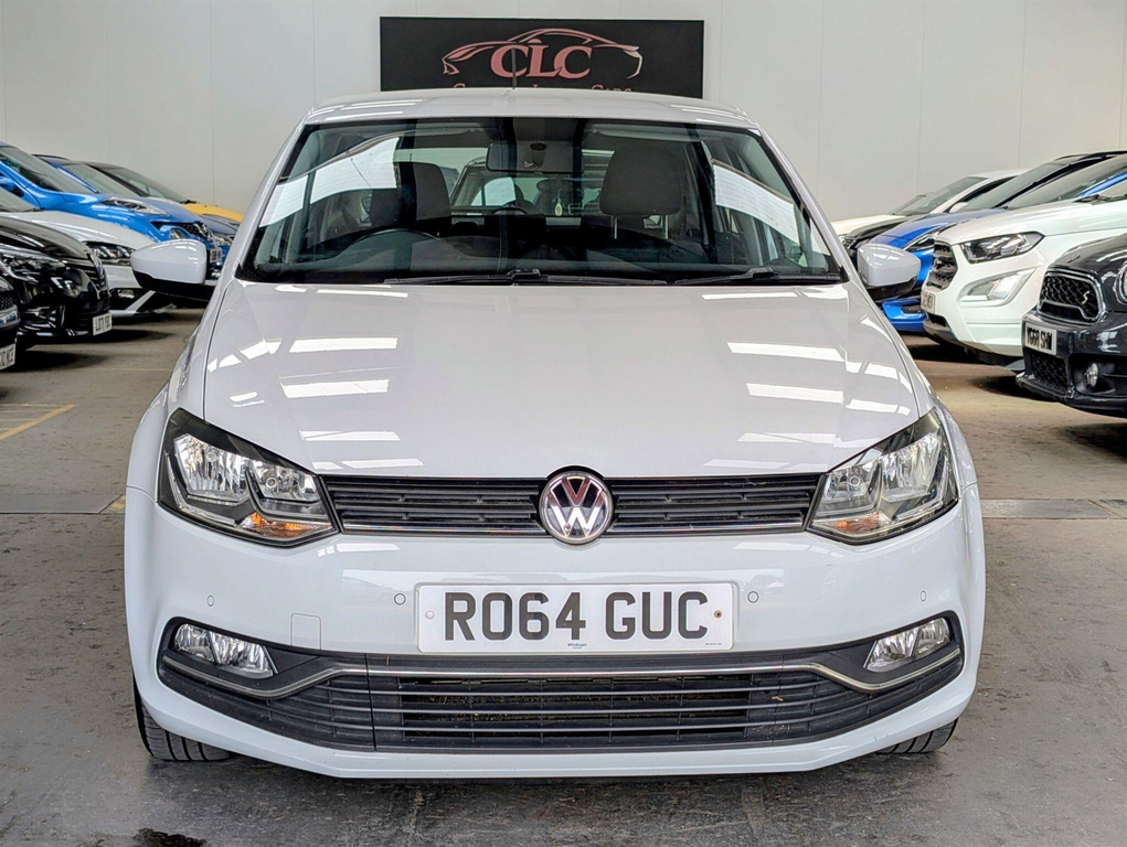 Volkswagen Polo 1.2 Tsi Bluemotion Tech Se Euro 6 Ss White #2