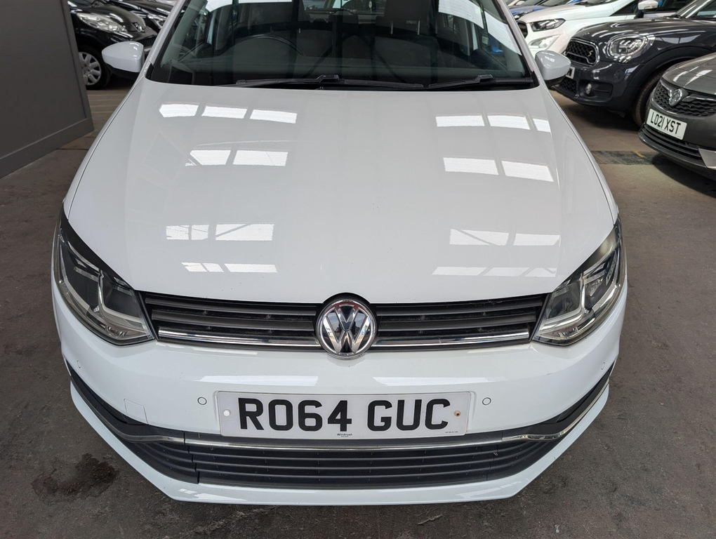 Volkswagen Polo 1.2 Tsi Bluemotion Tech Se Euro 6 Ss White #5