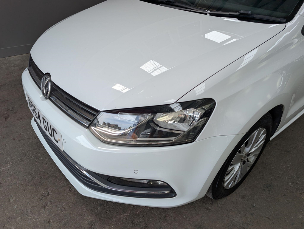 Volkswagen Polo 1.2 Tsi Bluemotion Tech Se Euro 6 Ss White #6