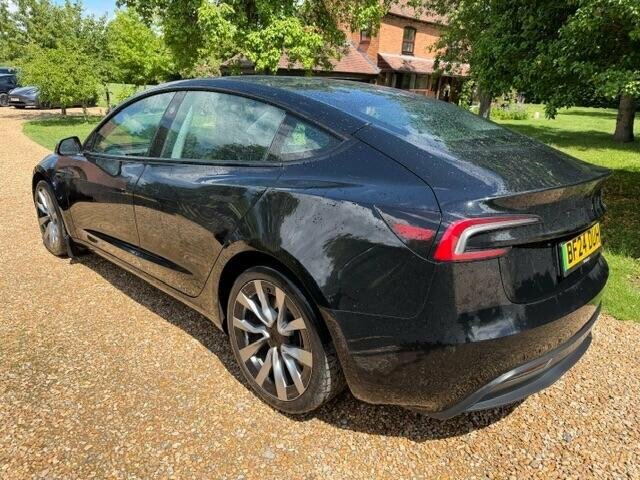 Tesla Model 3 Auto Rwd 4dr BF24DUH Black #3