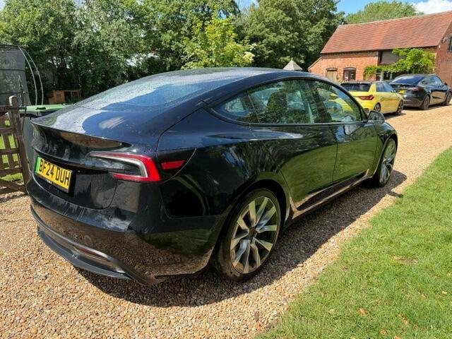 Tesla Model 3 Auto Rwd 4dr BF24DUH Black #2