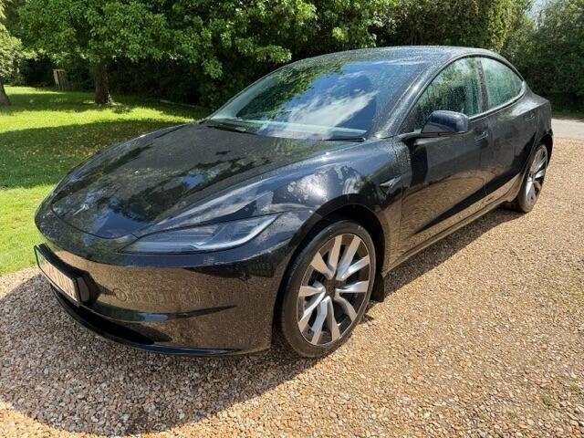 Tesla Model 3 Auto Rwd 4dr BF24DUH Black #4
