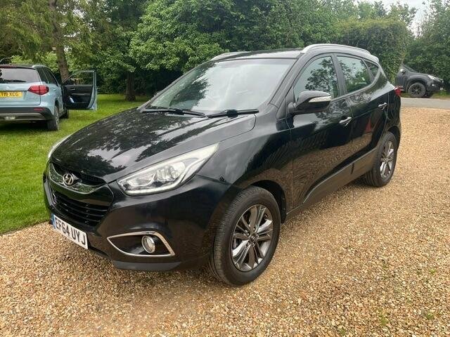 Hyundai Ix35 1.7 Crdi Se Euro 5 Ss EF64UYJ Black #2