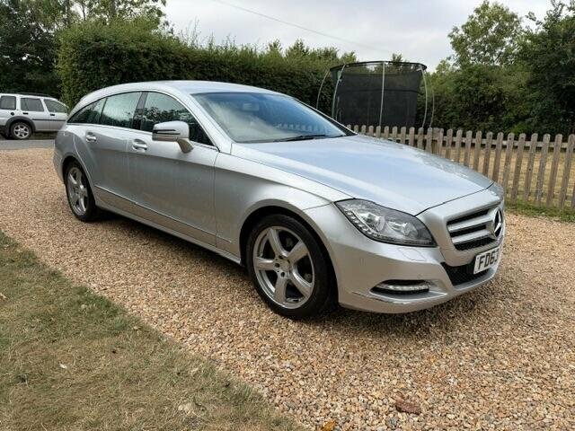 Mercedes-Benz CLS 2.1 Cls250 Cdi Shooting Brake G-tronic Euro 5 S Silver