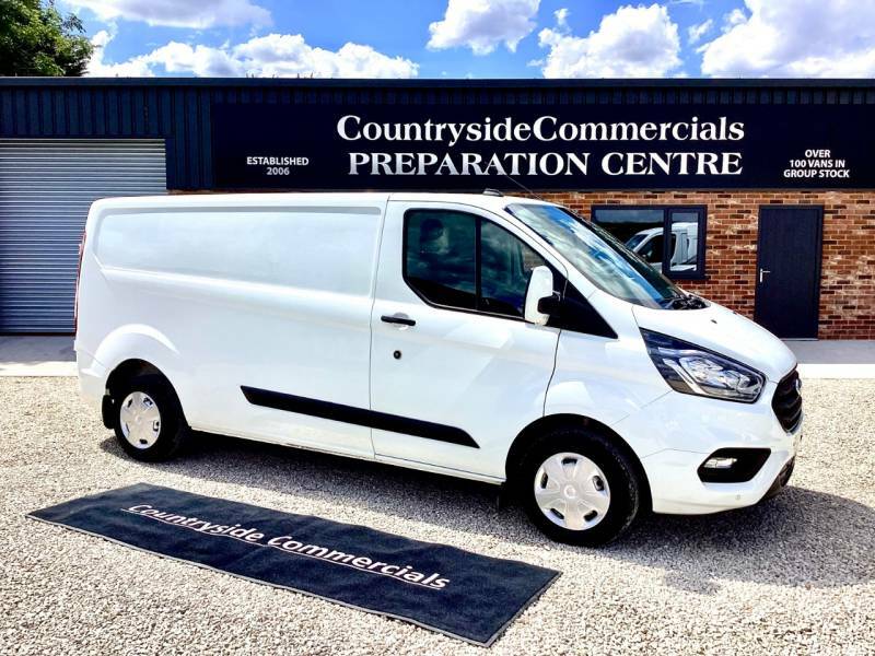 Ford Transit Custom 2.0 Ecoblue 105Ps Low Roof Trend Van - 2021 71 EA71SXM White