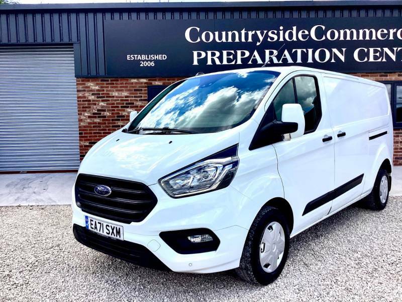 Ford Transit Custom 2.0 Ecoblue 105Ps Low Roof Trend Van - 2021 71 EA71SXM White #3